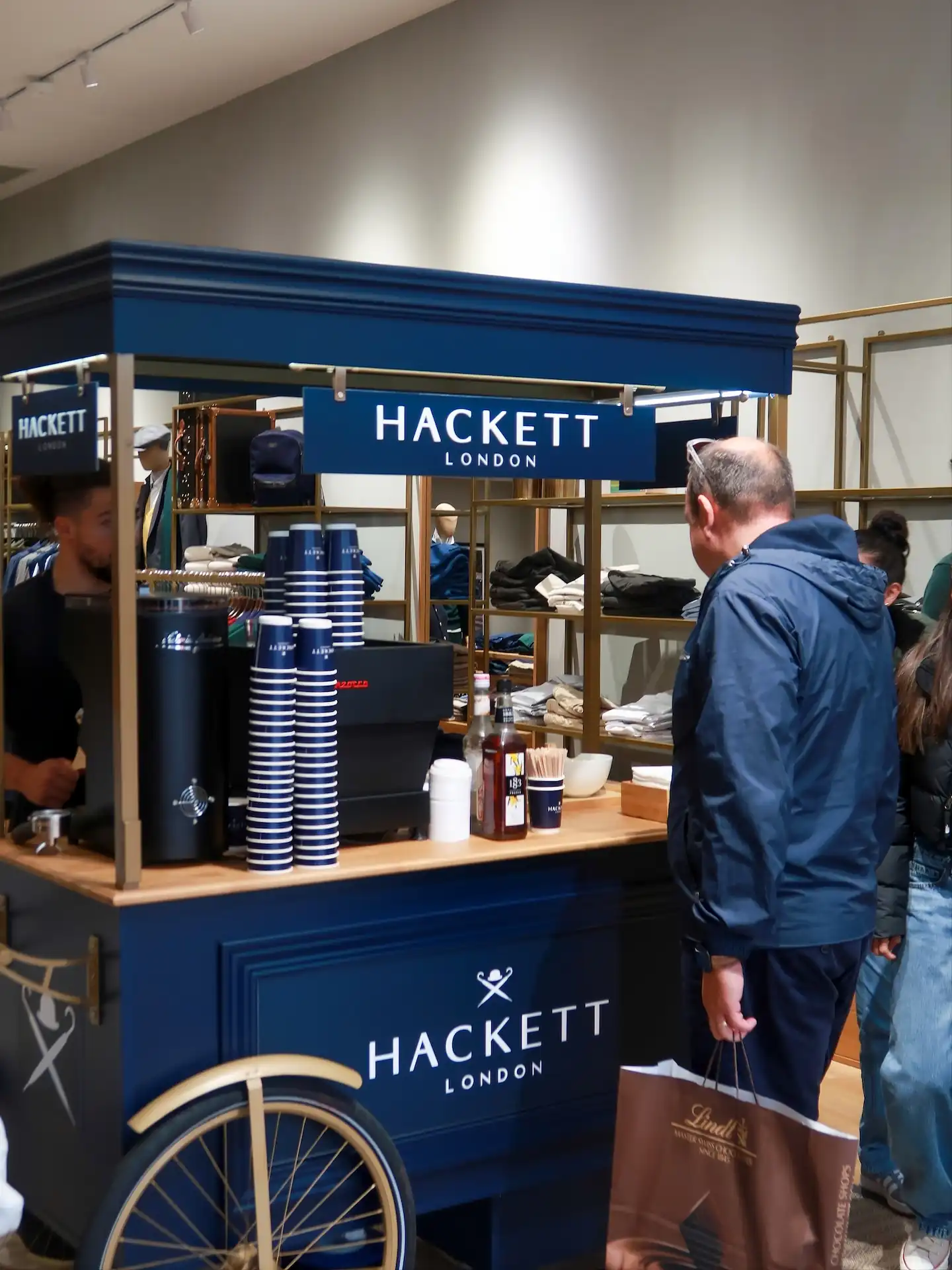 Corporate coffee in Canary Wharf