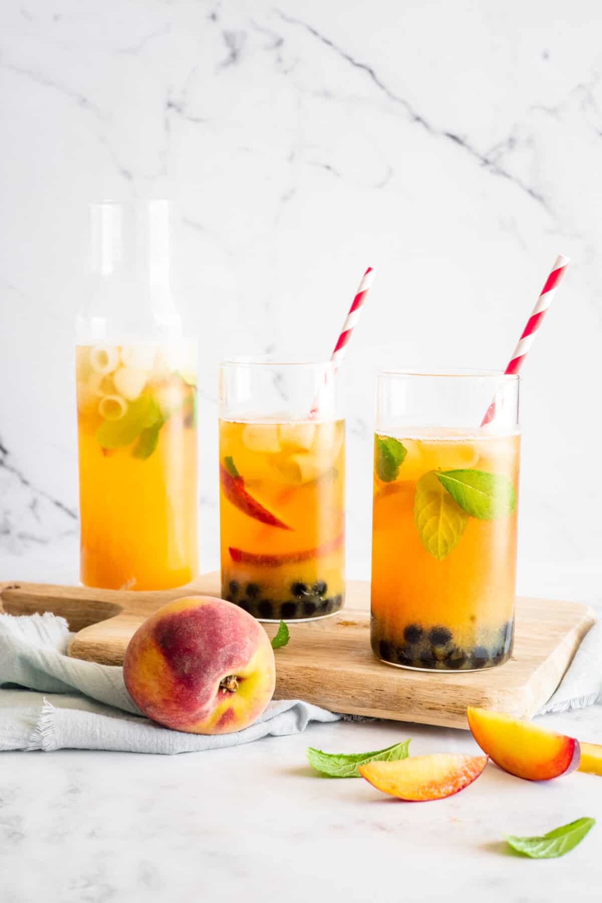 White Peach Fruit Tea