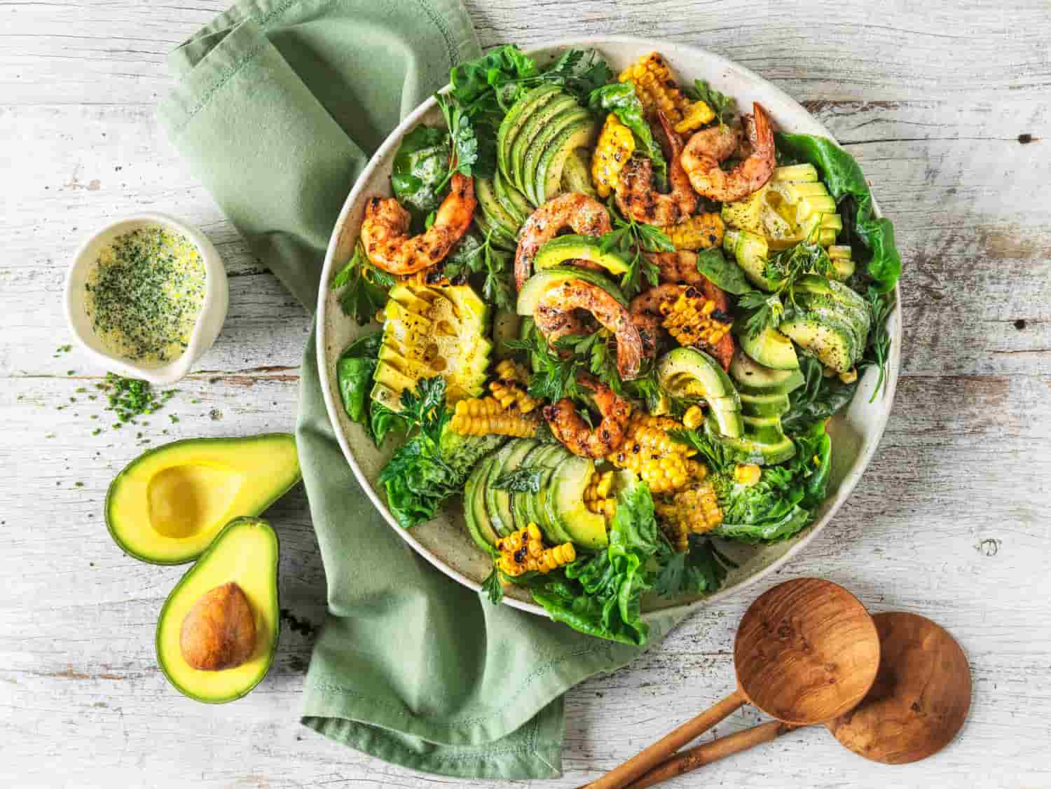 King Prawn Avocado Salad