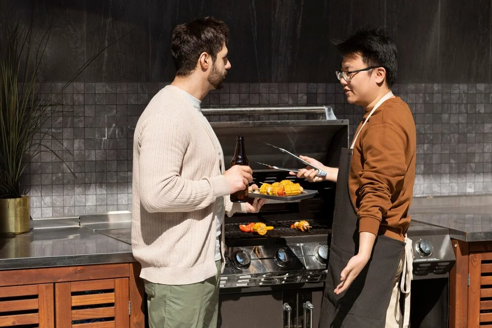 Live Cooking at Lunar New Year catering