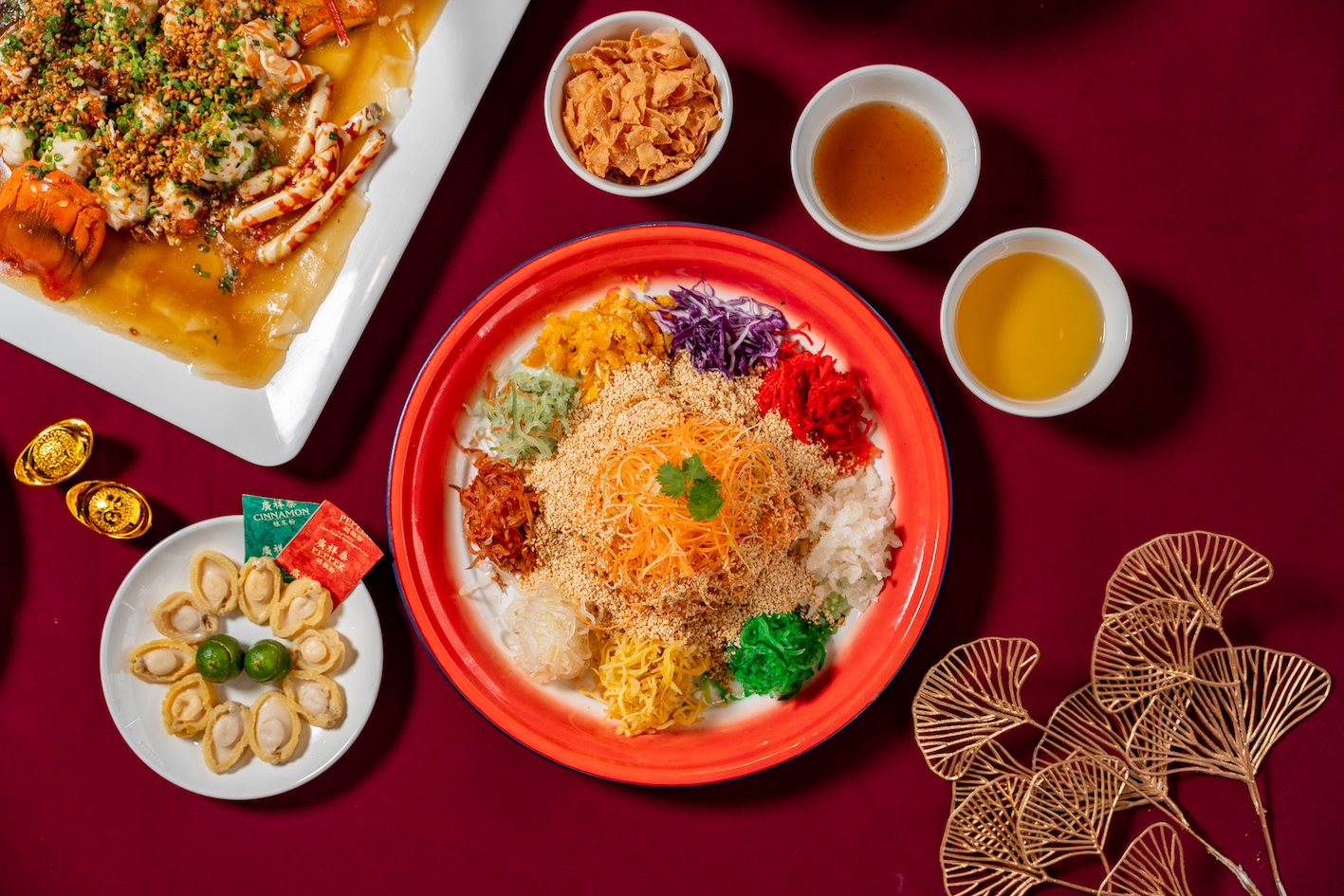 Chinese dishes for lunar year catering