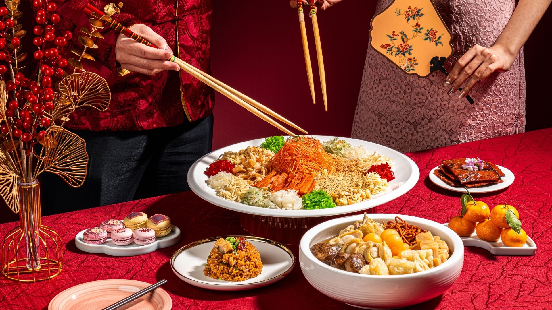 Chinese Meal for Lunar New Year Catering Service