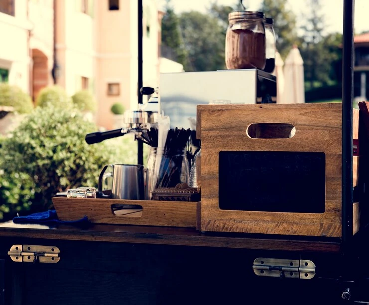 Coffee Cart Hire Vintage Charm Meets Premium Coffee