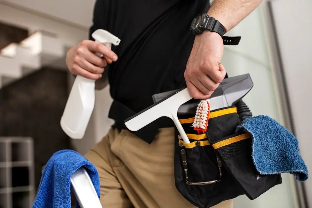 Step 5 Professional Service and Cleanup