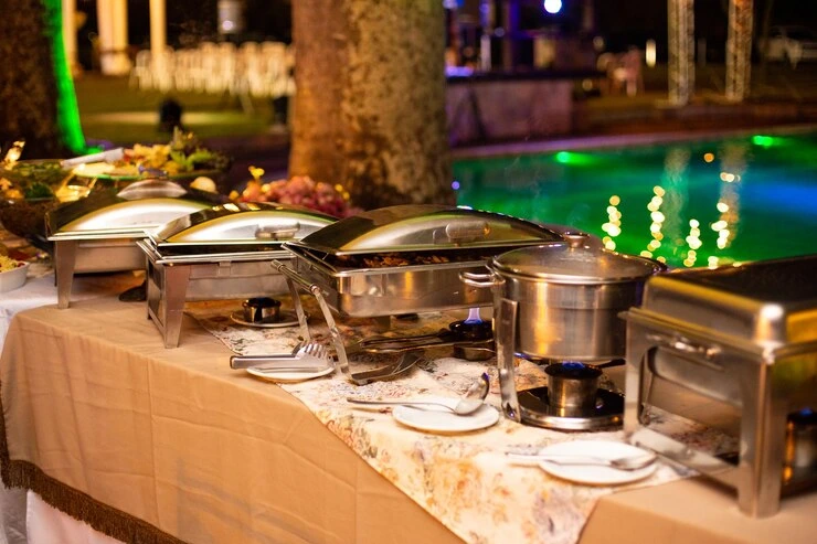 Outdoor Buffet Catering Service in London