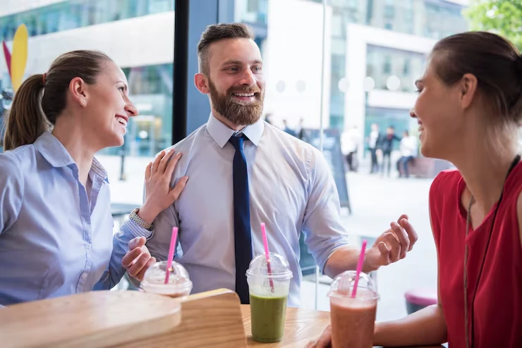 Corporate Events bubble tea enjoy