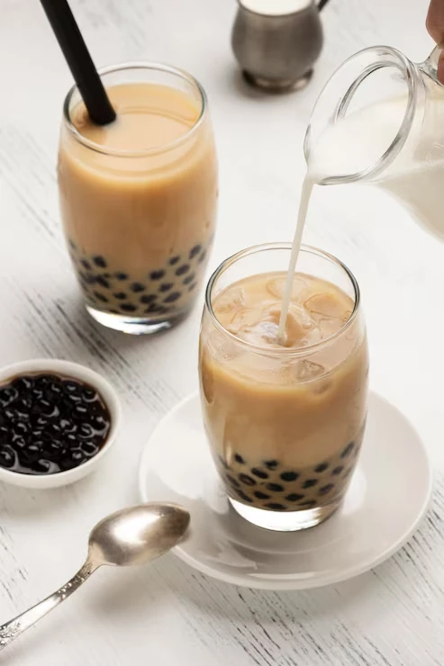 Customizable Options boba tea